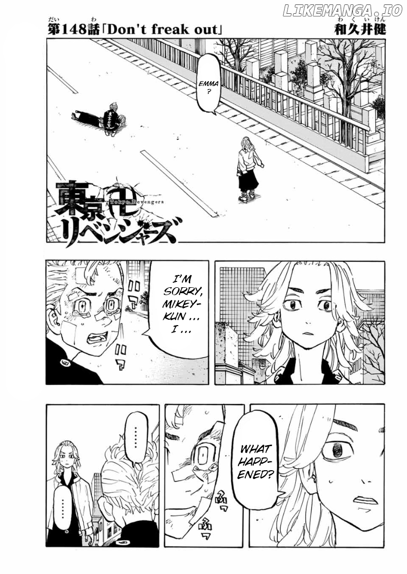 Tokyo Revengers, Chapter 148 image 01